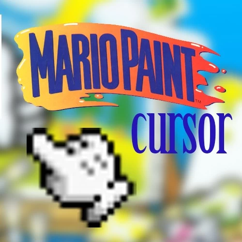 Mario Paint Hand Cursor