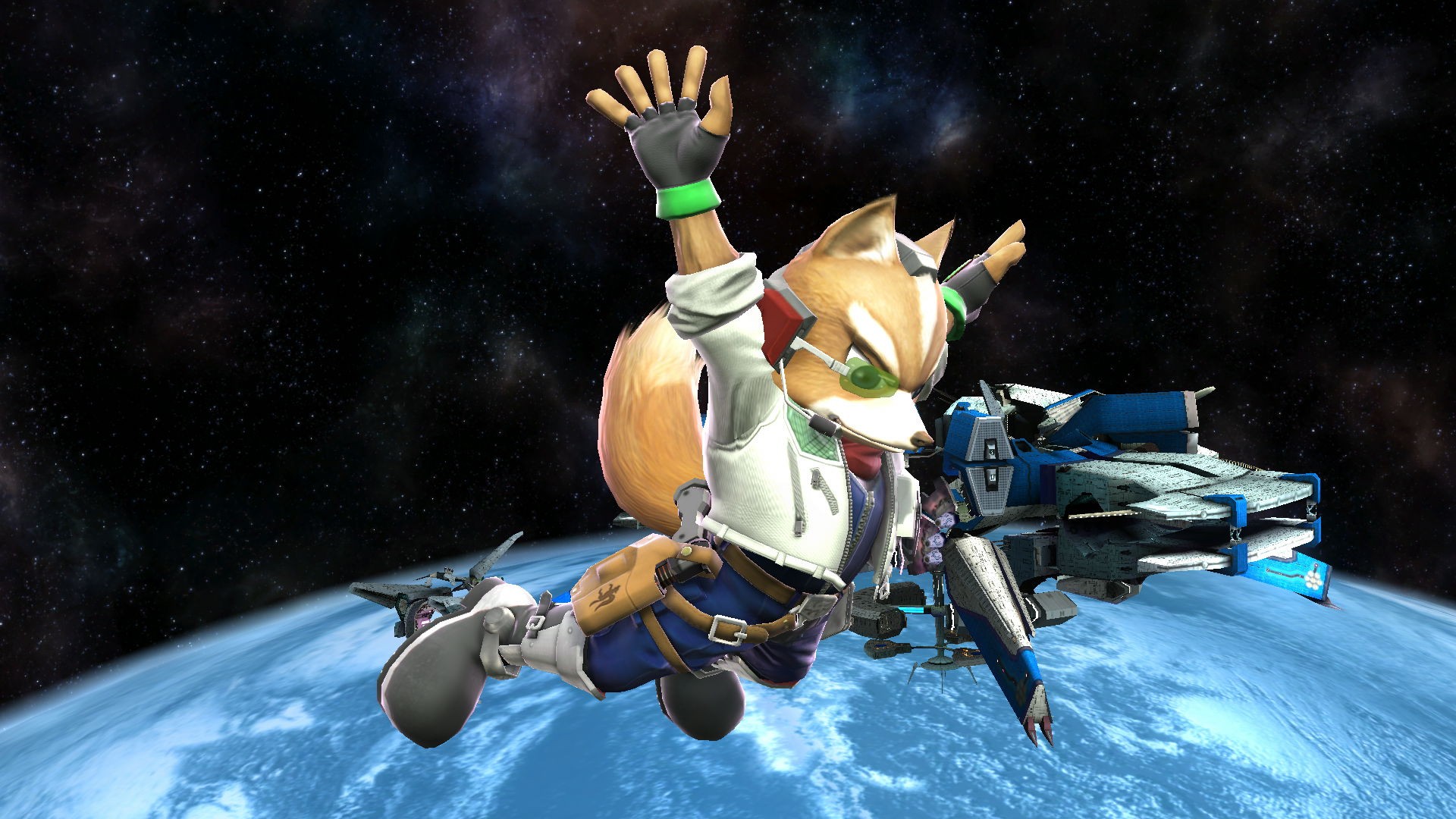 Slippy Fox (Fox Recolor) Mod for Super Smash Bros. (Wii U) | SSB4U