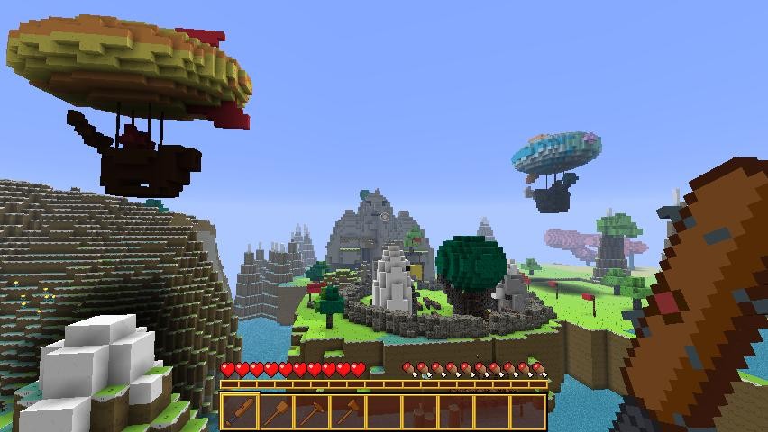 Minecraft world adventure