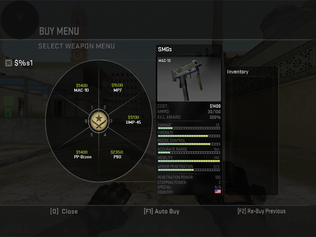 New BuyMenu [Counter-Strike 1.6] [Mods]