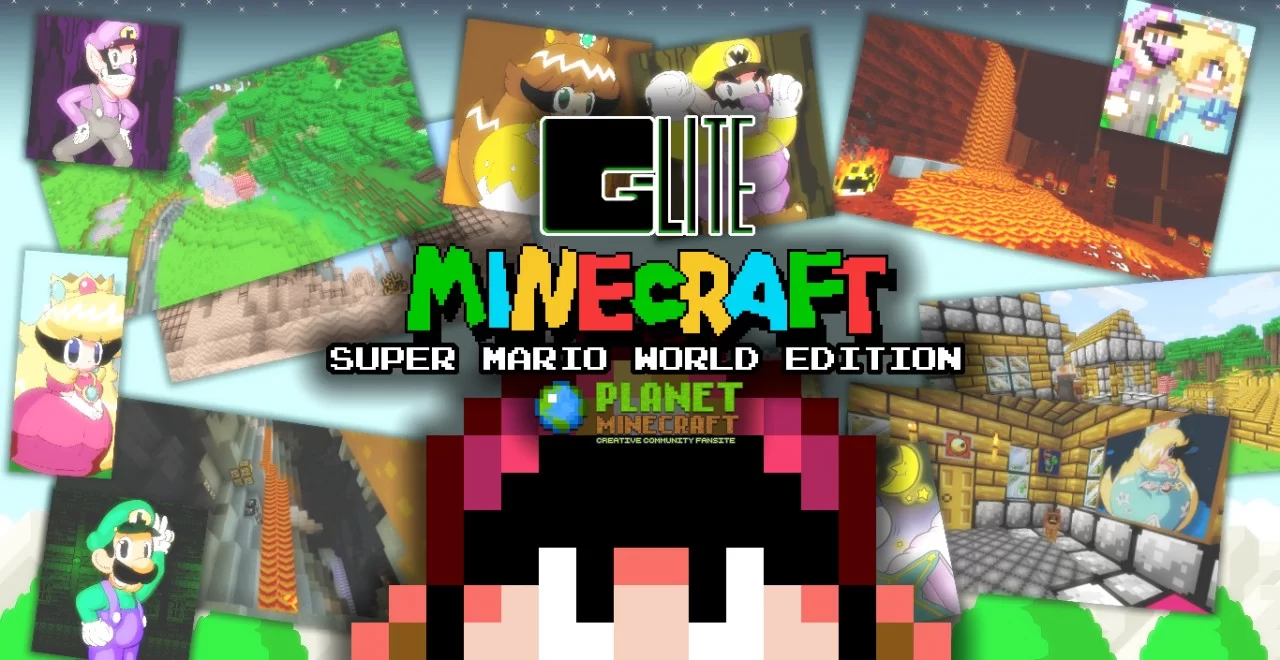 Minecraft super best sale mario edition