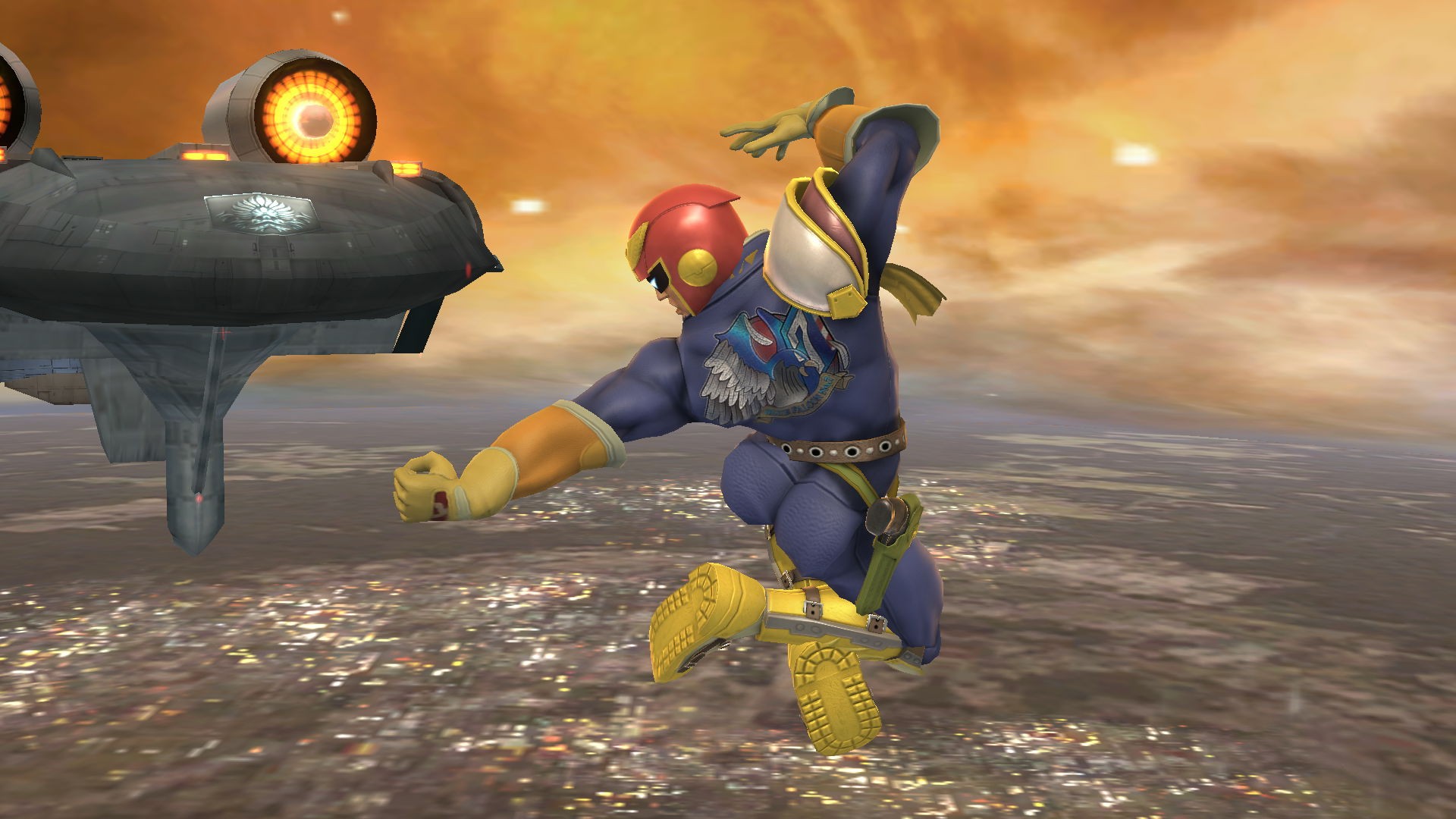 Thicc Cap Falcon [super Smash Bros Wii U ] [mods]