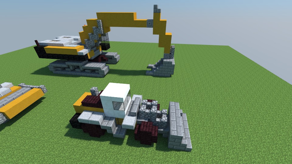 Construction Vehicle Bundle [Minecraft] [Mods]