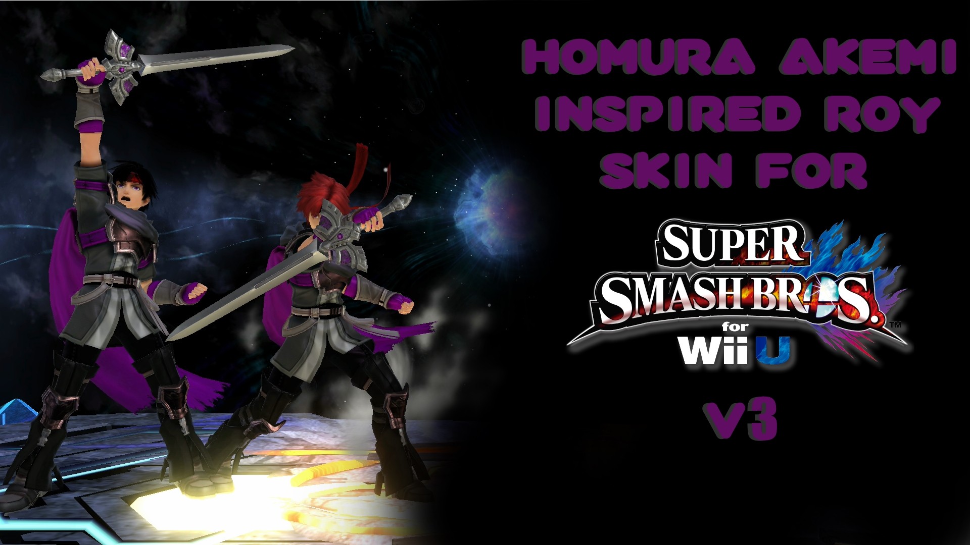 Homura Akemi Inspired skin for Roy v3