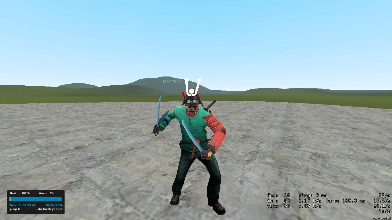 Pac3 Editor - Samurai [Garrys Mod] [Mods]