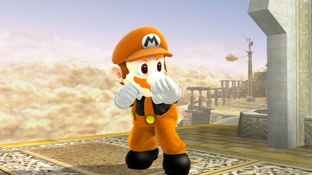 Ginger Mario [Super Smash Bros. (Wii U)] [Mods]