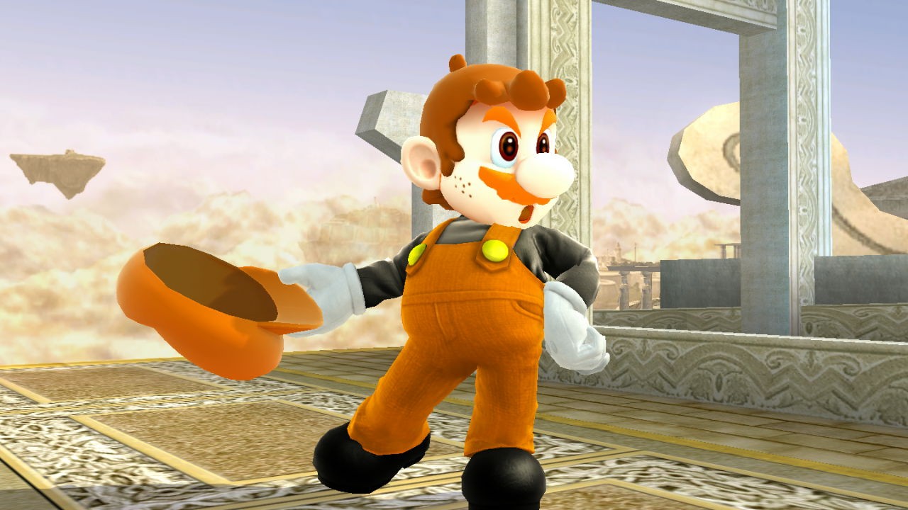 Ginger Mario [Super Smash Bros. (Wii U)] [Mods]