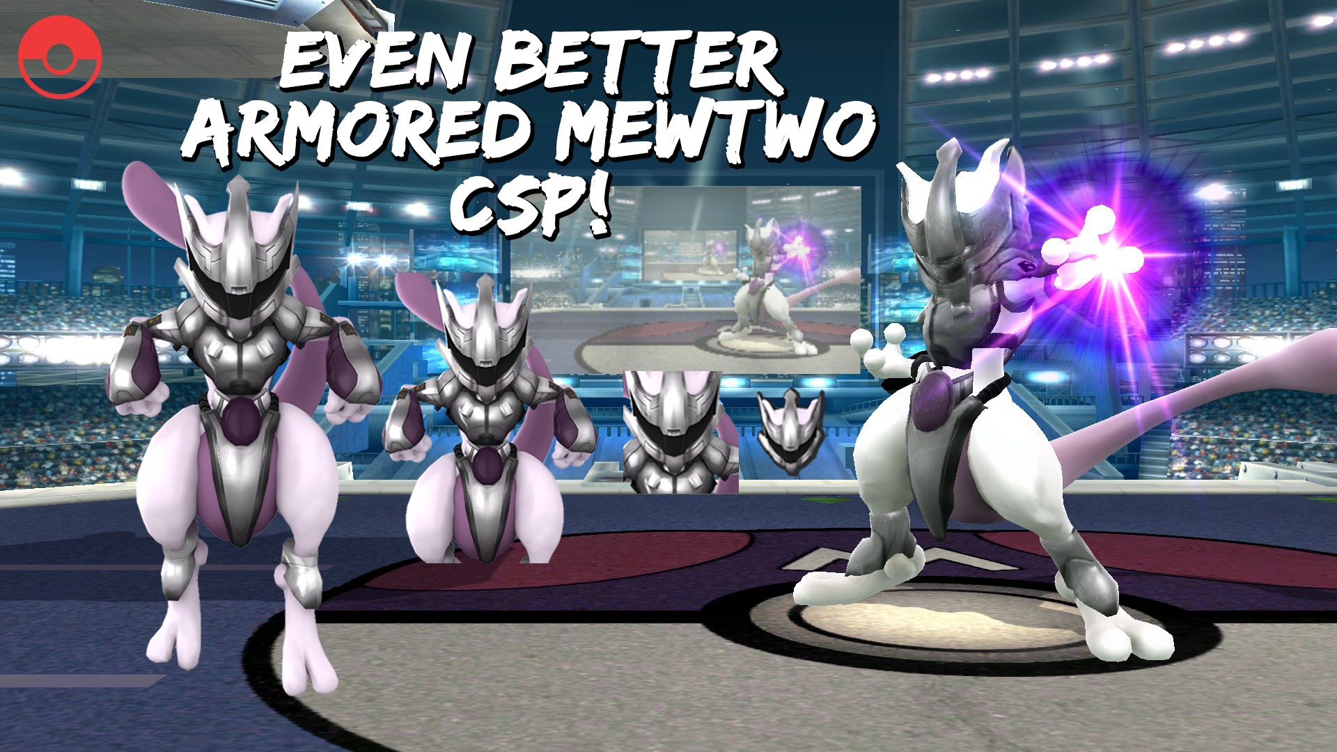 Armored Mewtwo (Pokemon GO) [Super Smash Bros. Ultimate] [Mods]