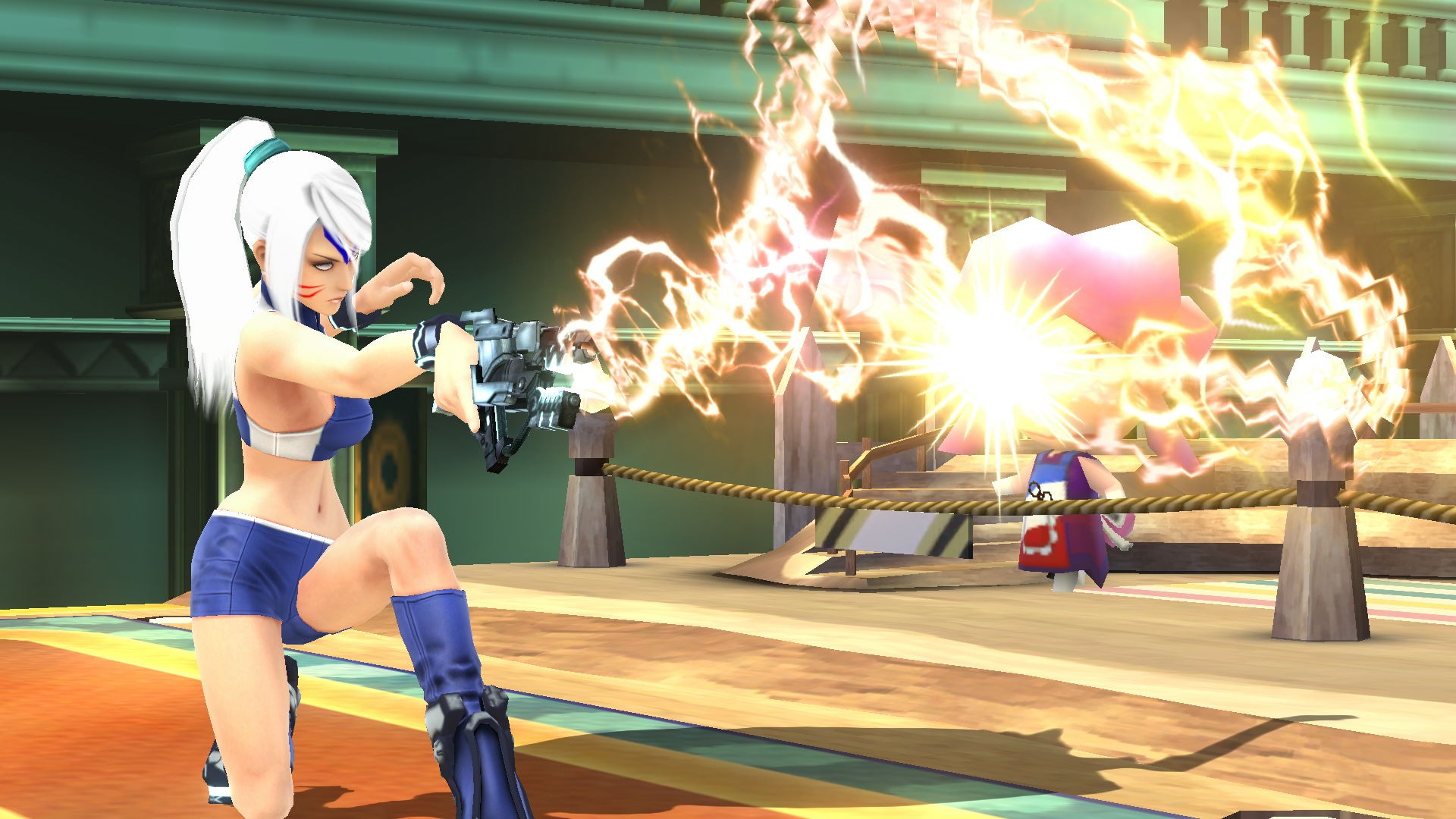 Fierce Deity Zero Suit Samus Mod for Super Smash Bros. (Wii U)