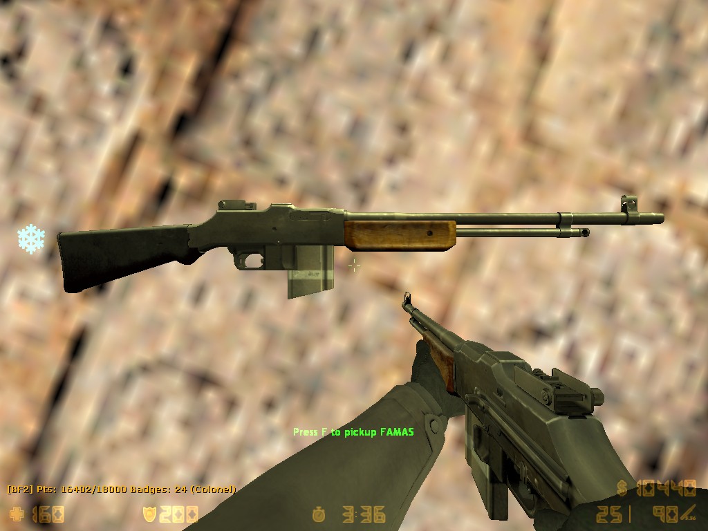 WWII Browning Automatic Rifle Mod for Counter-Strike 1.6 | CS1.6 Mods