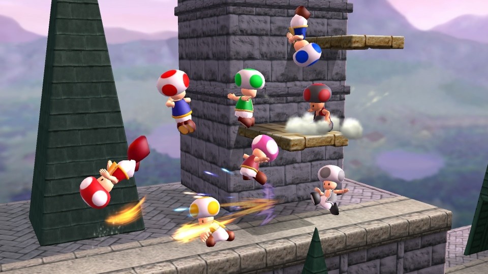 Toad over Dr. Mario (V1) [Super Smash Bros. (Wii U)] [Mods]