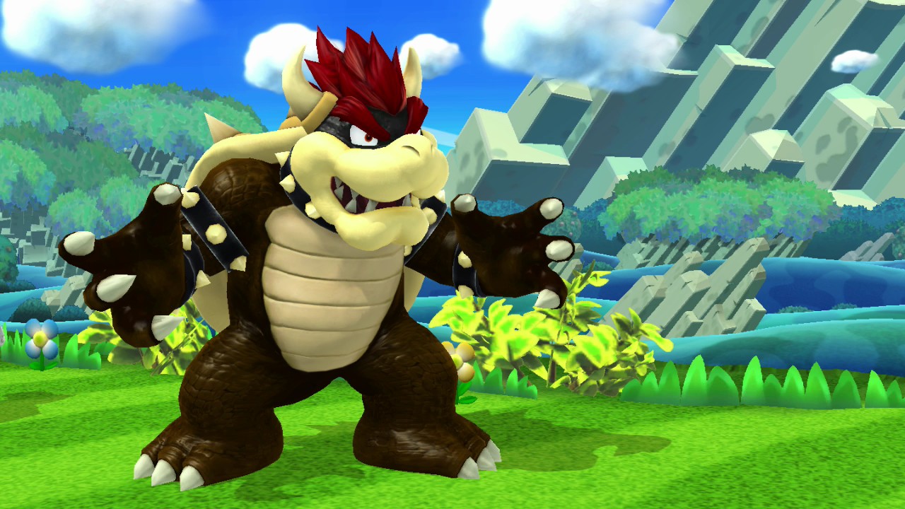 Melee Black Bowser [Super Smash Bros. (Wii U)] [Mods]