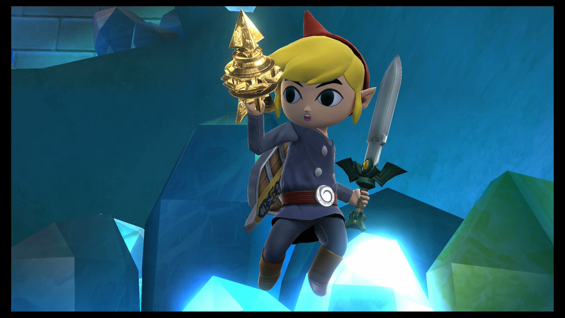 Hyrule Warriors Legends Toon Link Skin Pack Mod for Super