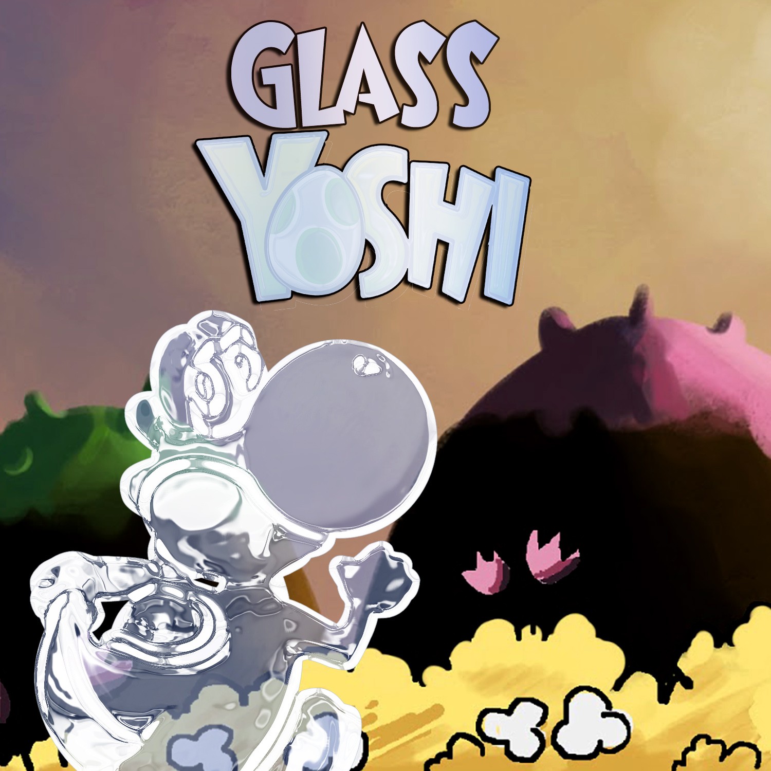 Glass Yoshi [Super Smash Bros. (Wii U)] [Mods]