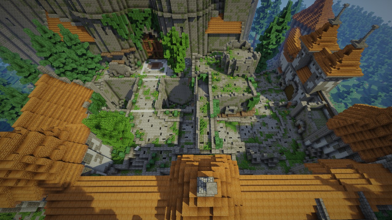 Overwatch - Eichenwalde Castle [Minecraft: Java Edition] [Mods]