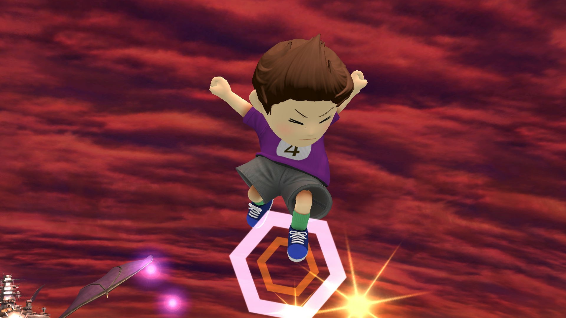 Purple (c06) Villager Colors on Lucas [Super Smash Bros. (Wii U)] [Mods]