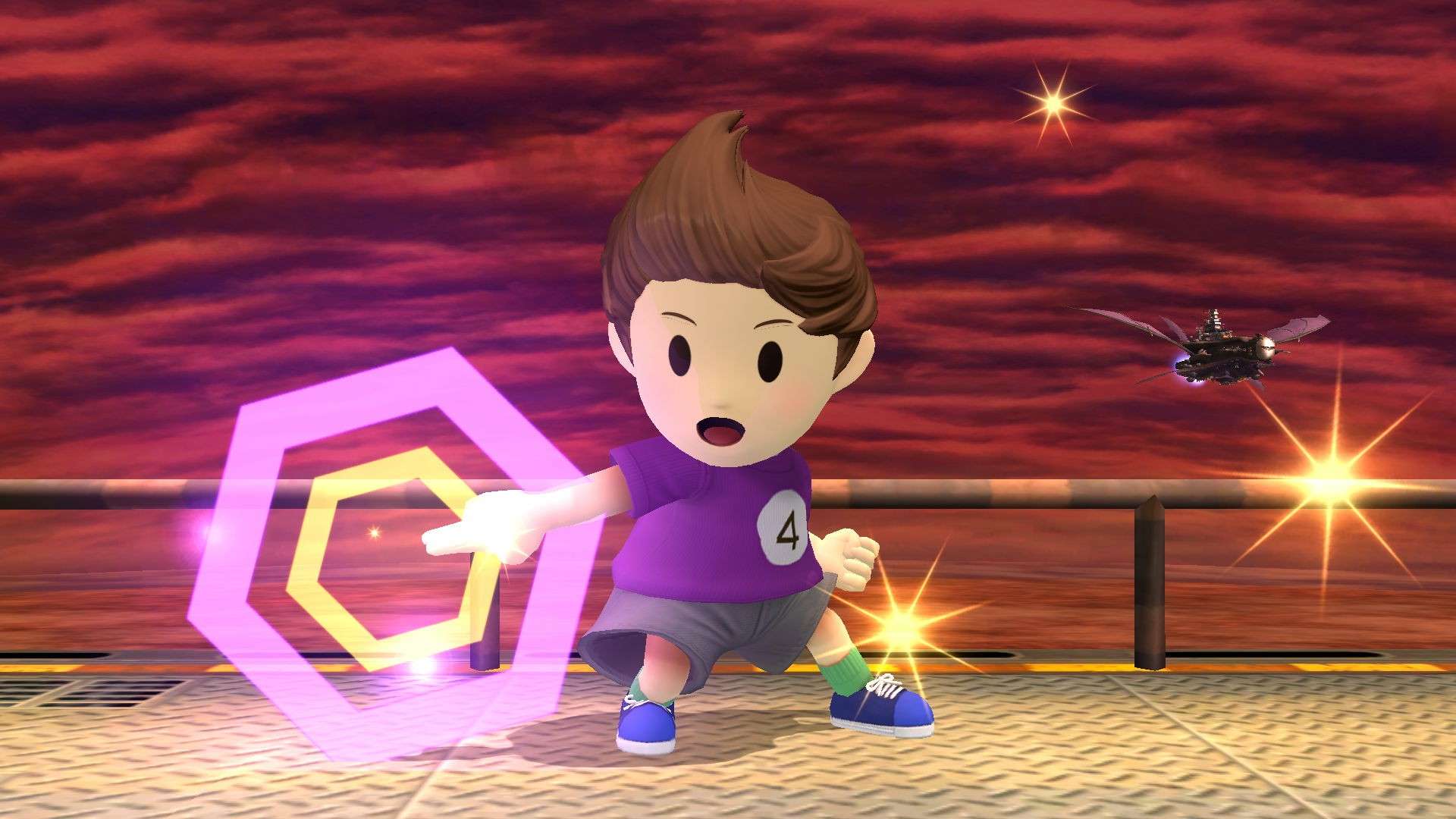 Purple (c06) Villager Colors on Lucas [Super Smash Bros. (Wii U)] [Mods]