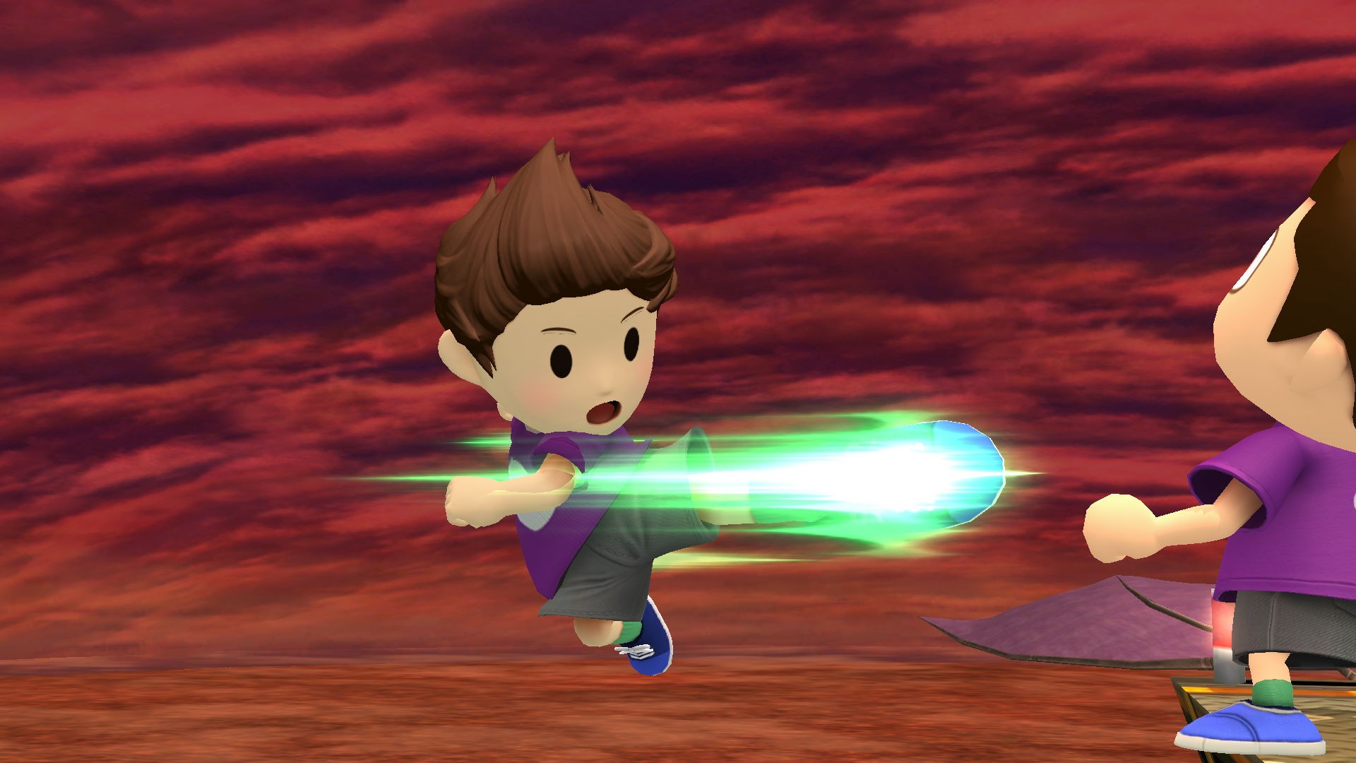 Purple (c06) Villager Colors on Lucas [Super Smash Bros. (Wii U)] [Mods]