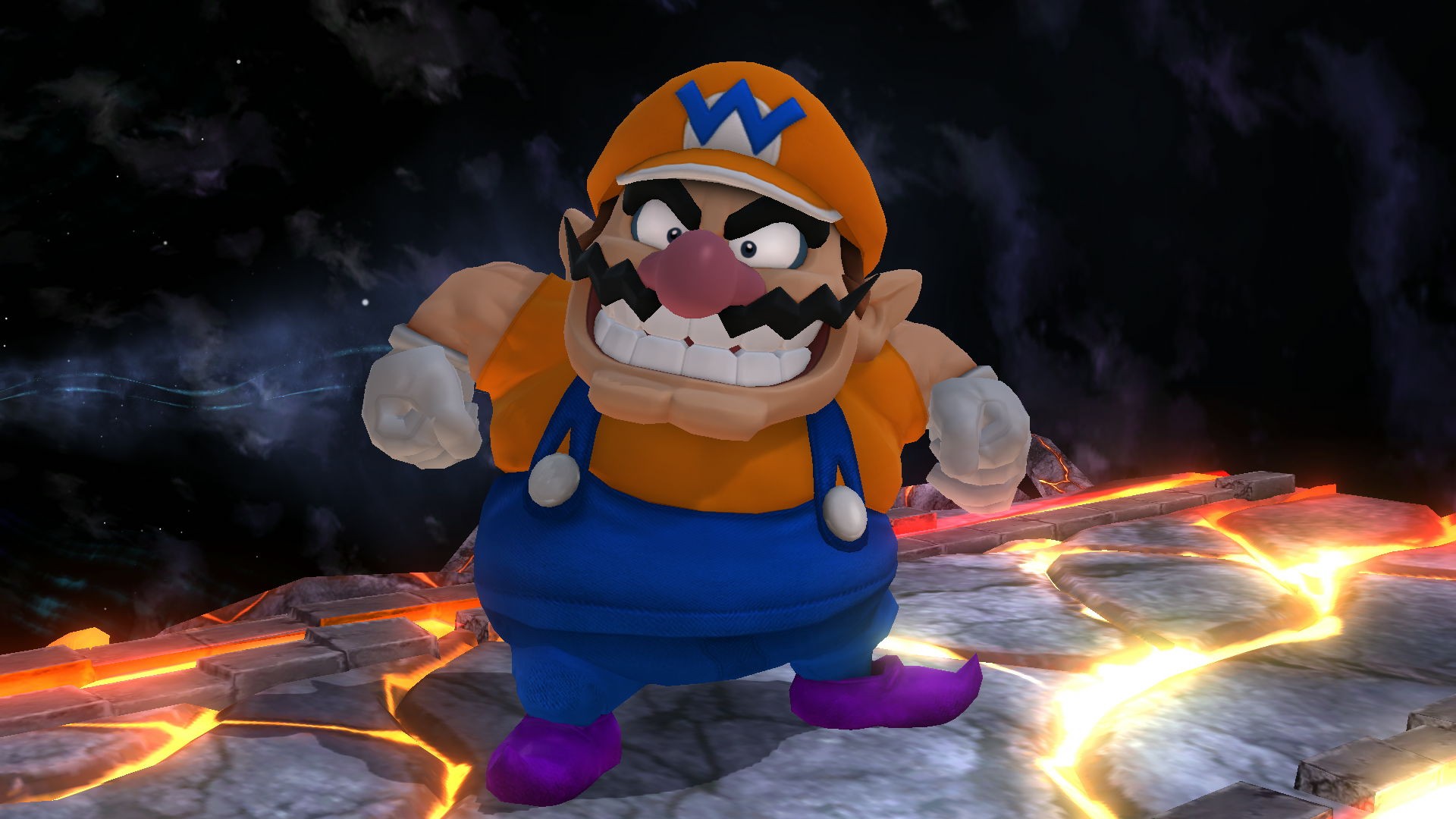 Orange Wario (Classic) [Super Smash Bros. (Wii U)] [Mods]