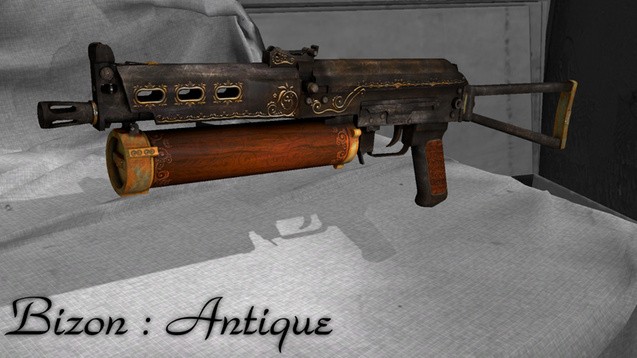 CS:GO Bizon Antique Mod for Counter-Strike 1.6 | CS1.6 Mods