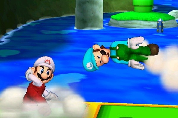 fire mario and ice luigi