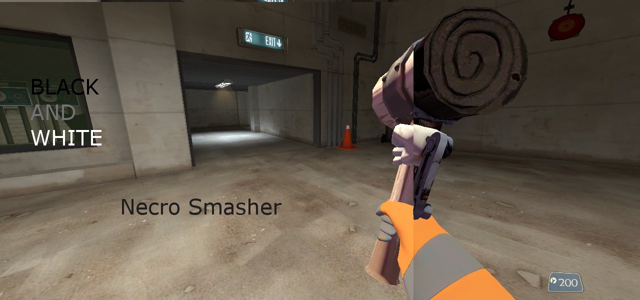 Black and White Necro Smasher