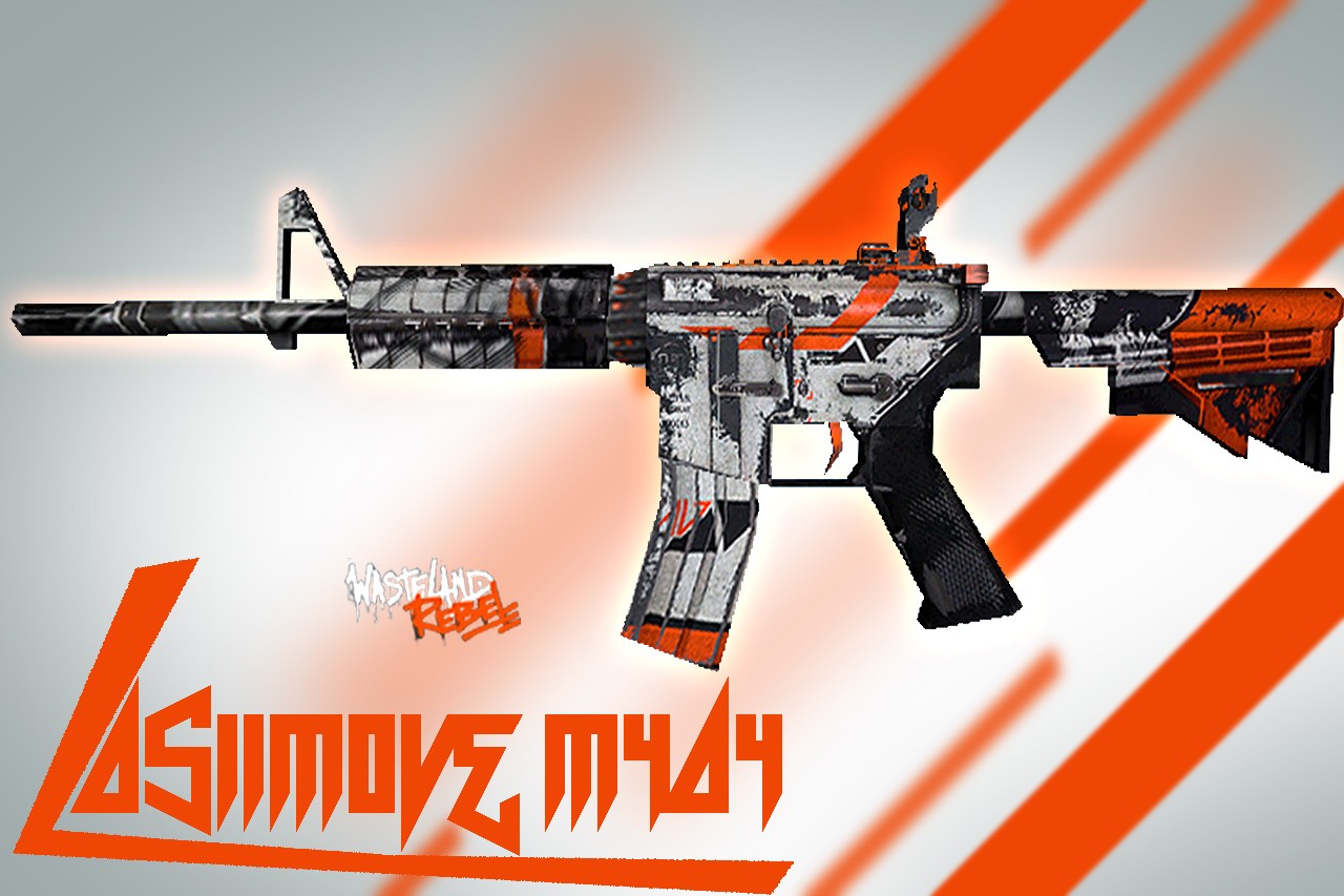 M4a4 asiimov bs фото 12