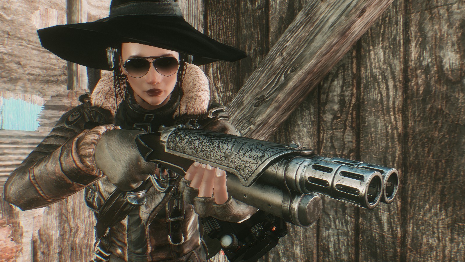 Fallout 4 shotgun mod фото 36