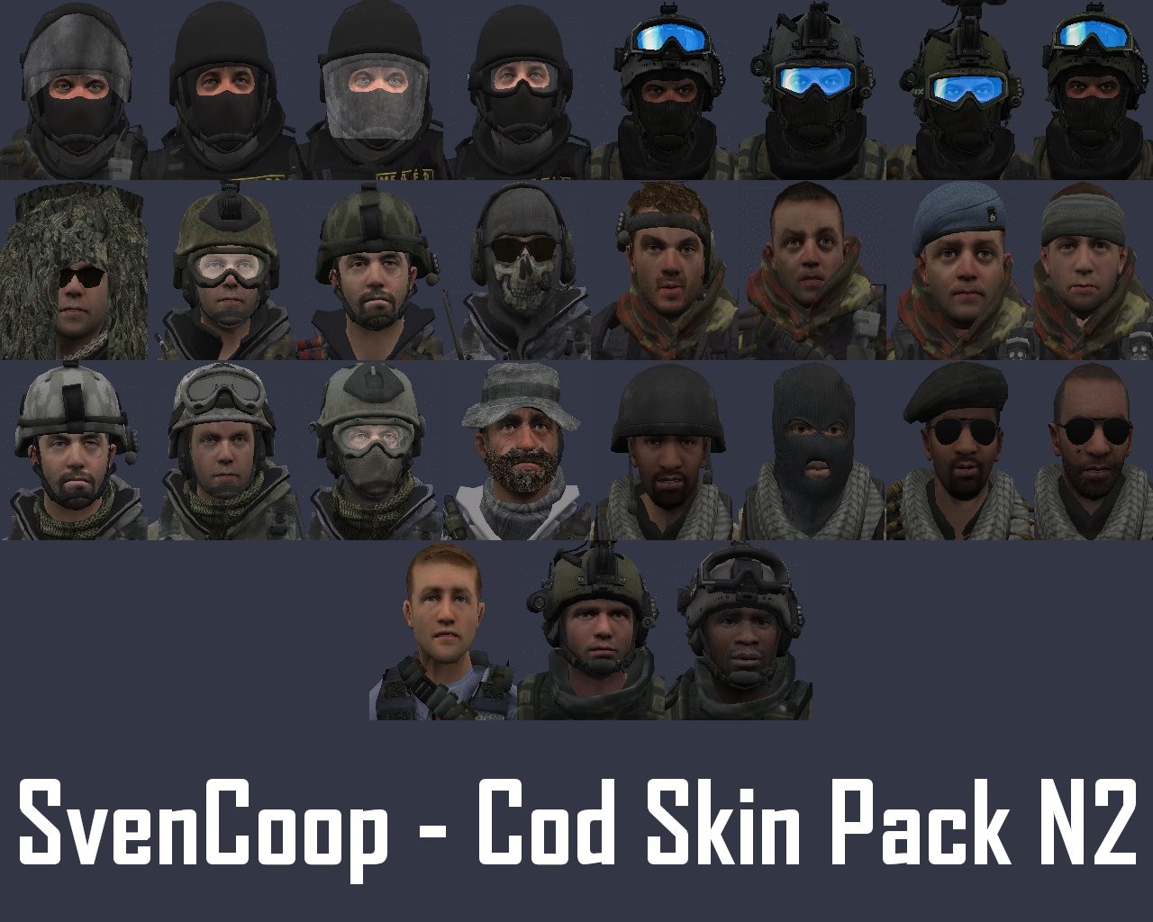 Svencoop Cod Skin Pack Nº2