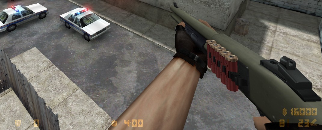 M3 shotgun - Partial reskin