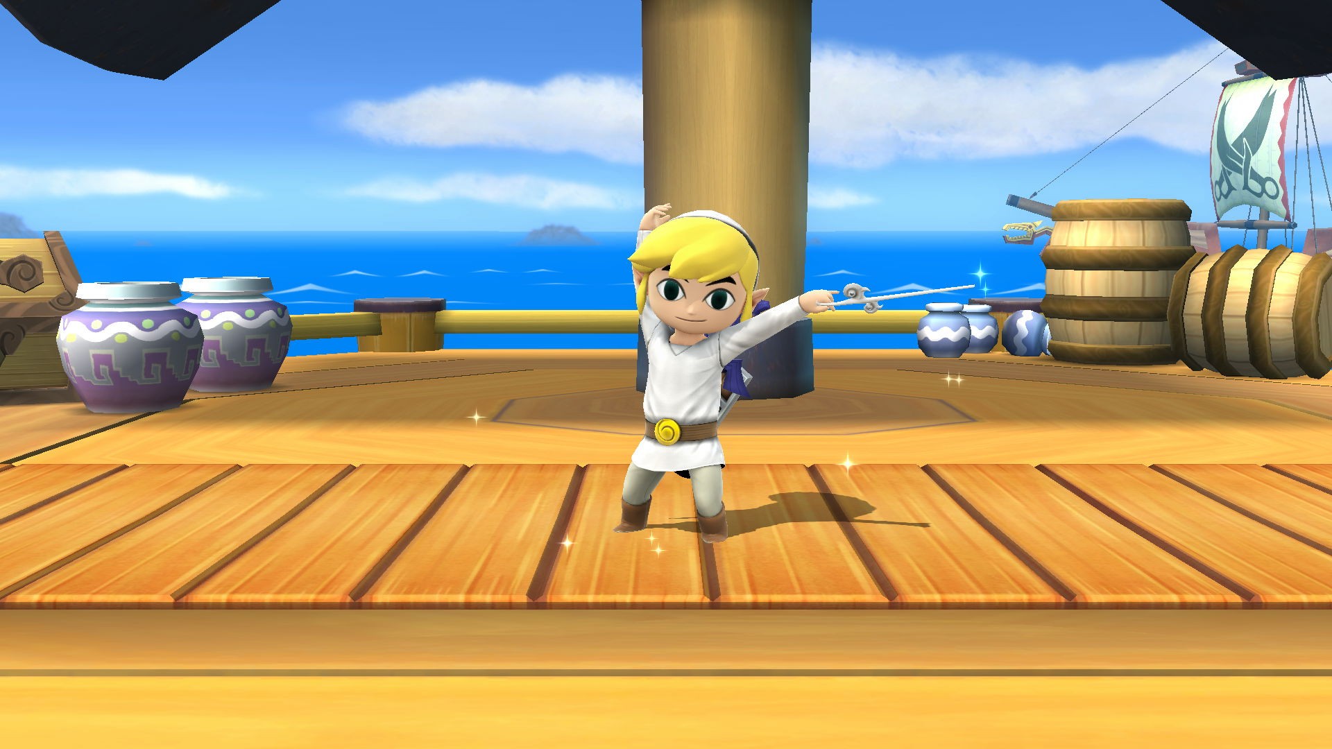 White Tunic Toon Link