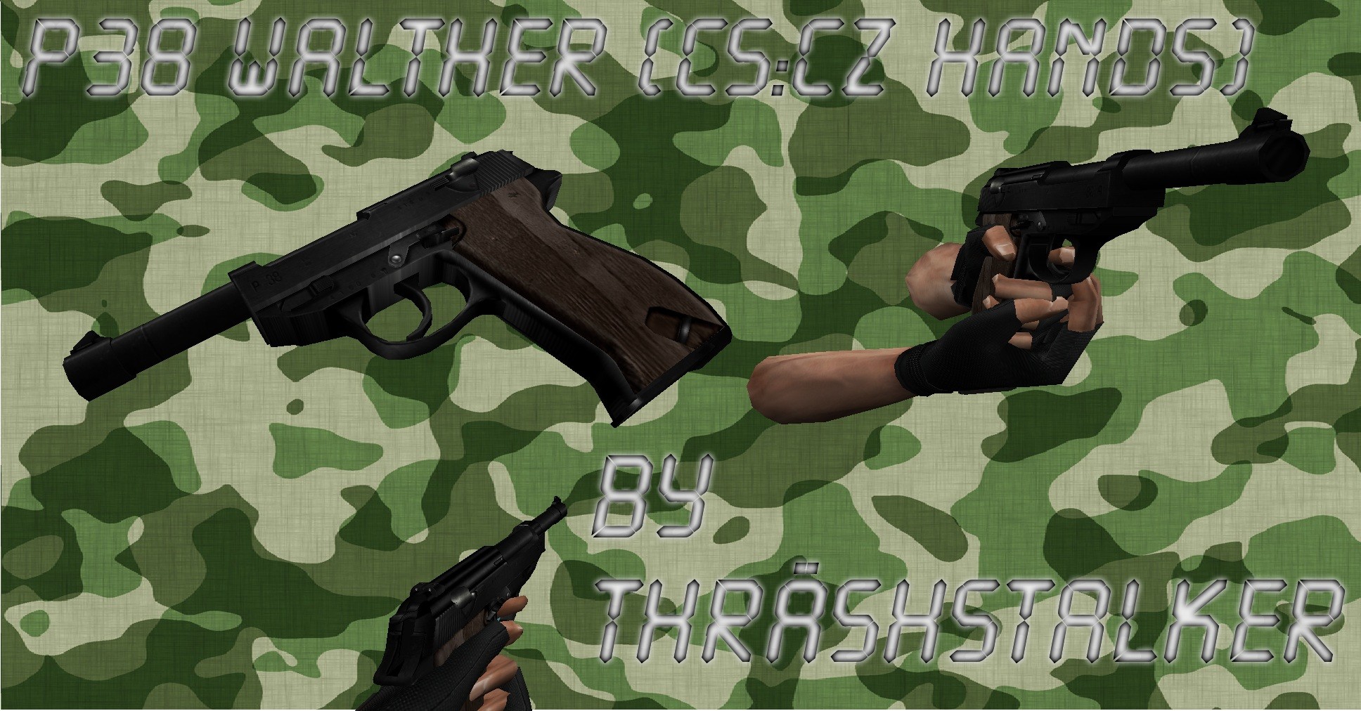 Walther P38 (CS:CZ hands edition)