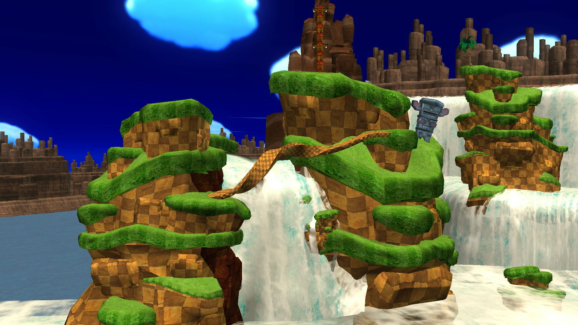 Green Hill Zone 3D by SmashToons on DeviantArt