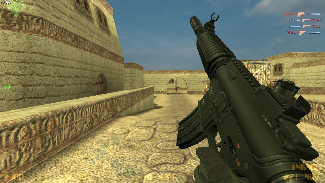 HK M4 Carbine (Beta) [Counter-Strike 1.6] [Mods]