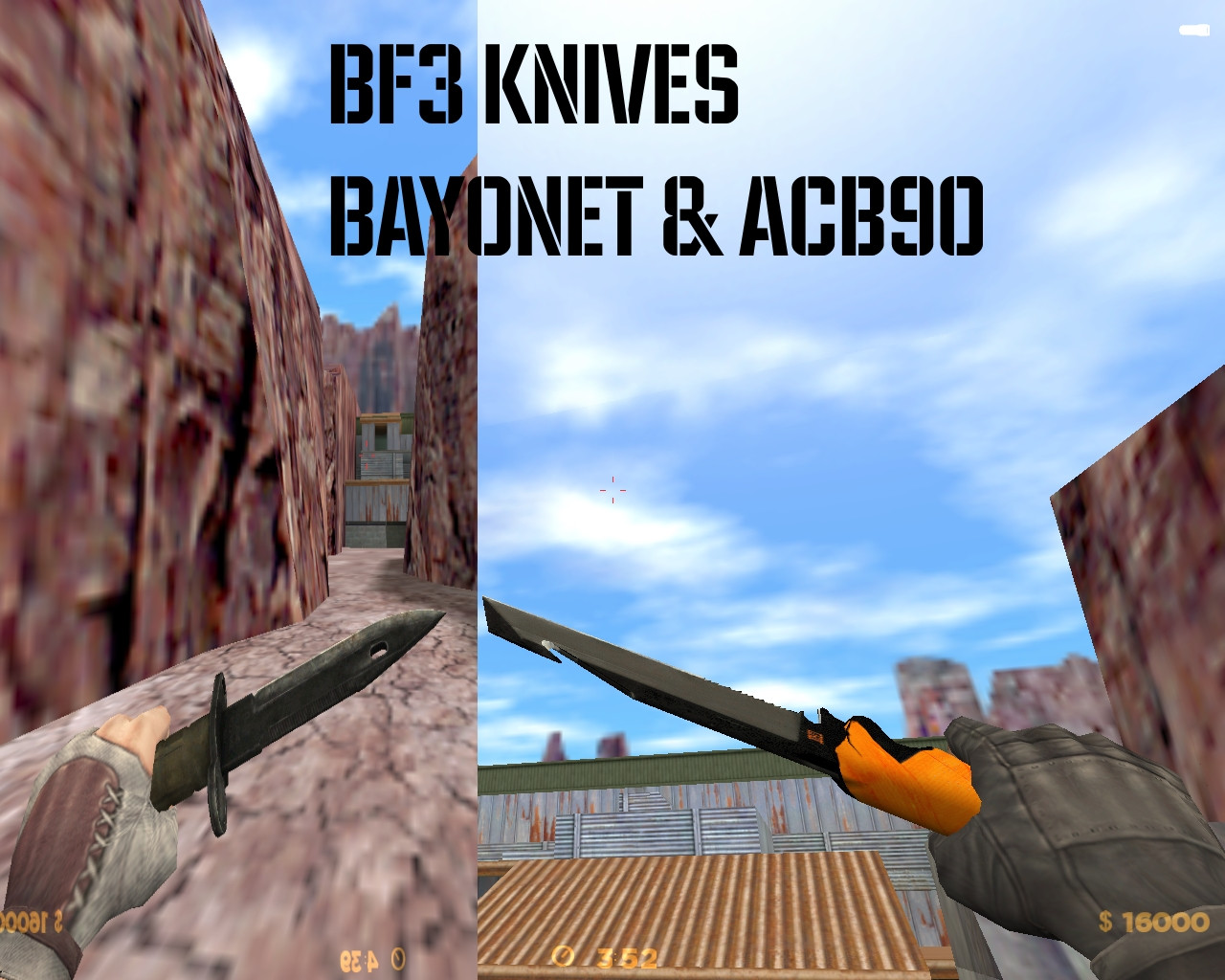 BF3 2 Knives on cs:o anims