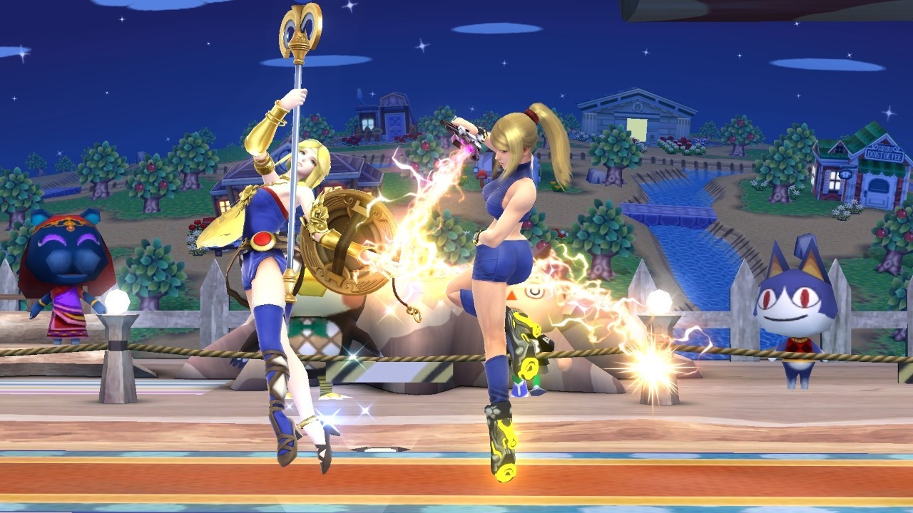 Zero Suit Palutena + Plasma Wings