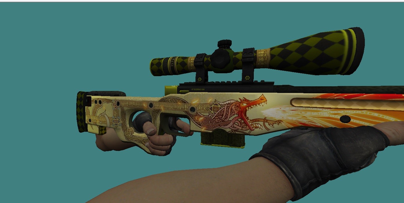 CS:GO AWP Atheris HD skin for CS 1.6 