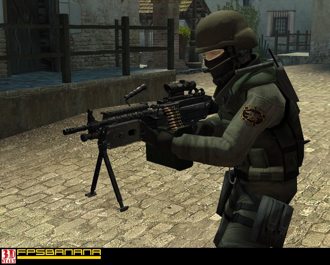 Counter strike 2 mod. M249 CSS. M249 в соурс. M249 ACOG. CSS пулемет.