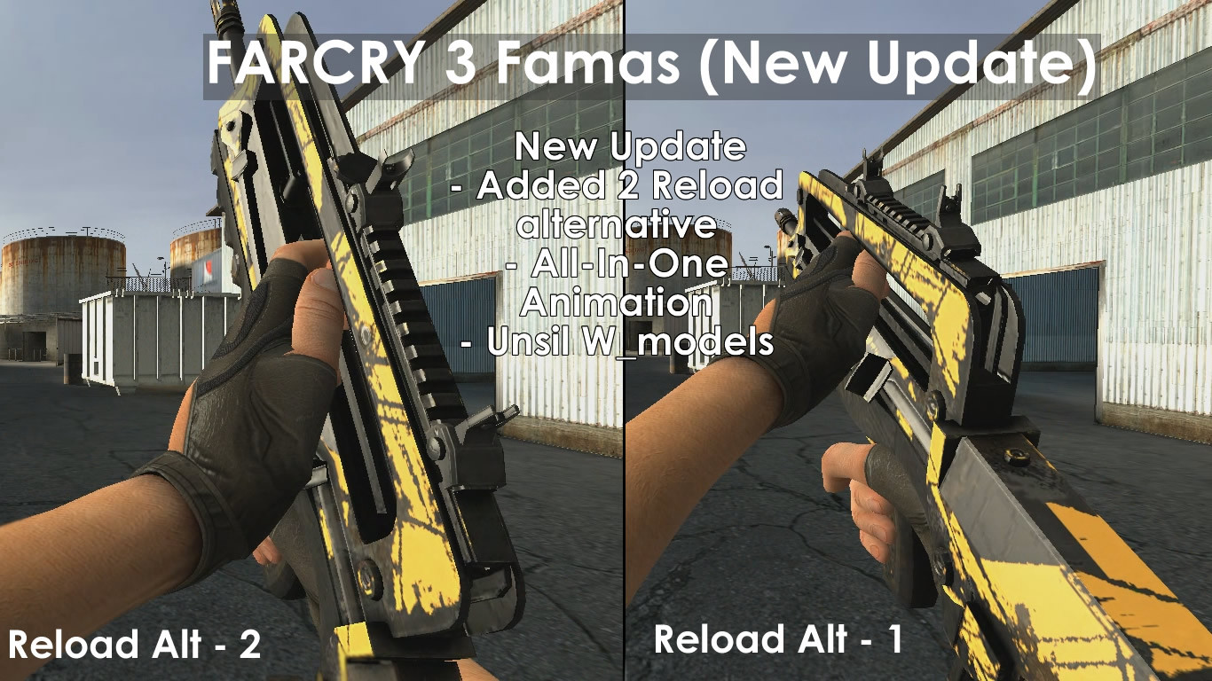 Farcry 3 FAMAS Animation