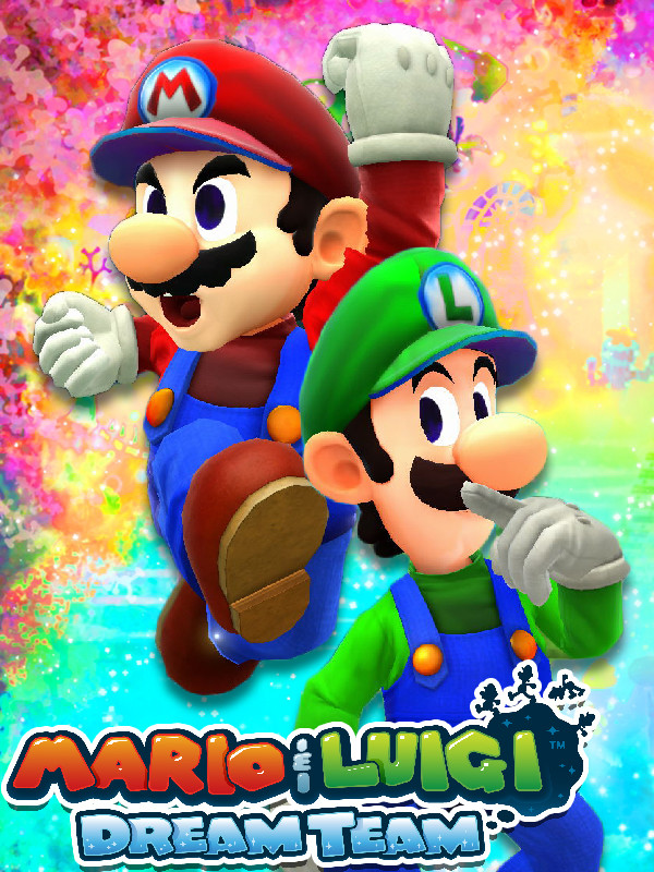 Mario luigi dream team. Nintendo 3ds Mario Luigi Dream Team Bros. Марио и Луиджи Дрим тим БРОС. Mario & Luigi: Dream Team Bros.. Mario and Luigi Dream Team.