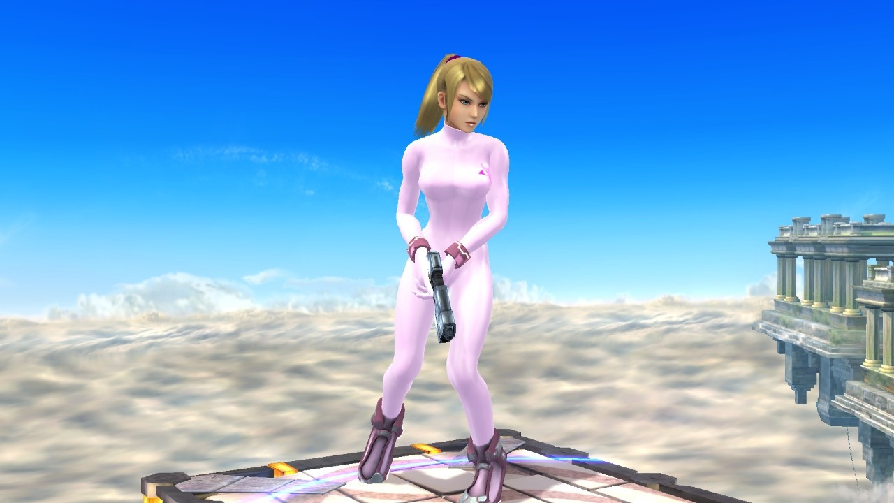 Pink Zero Suit Samus Mod for Super Smash Bros. (Wii U) | SSB4U Mods