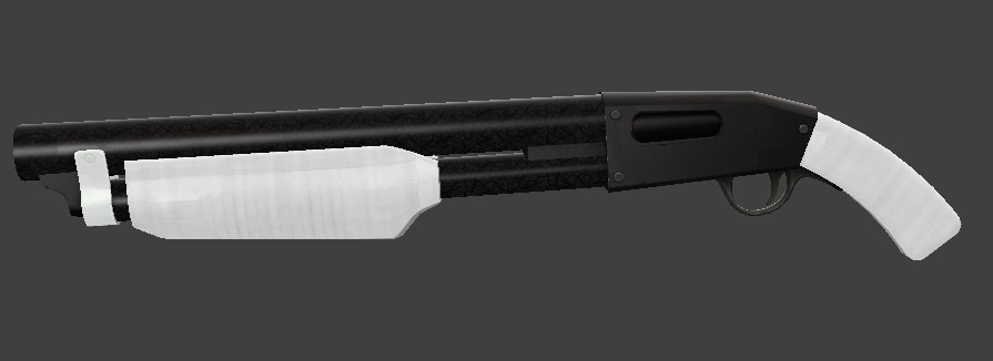 Black and White Shotgun
