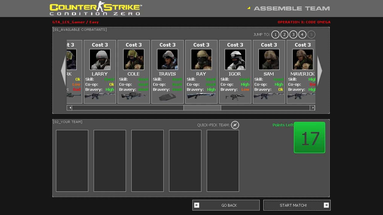 Counter-Strike: Condition Zero Cheats, Codes, Cheat Codes