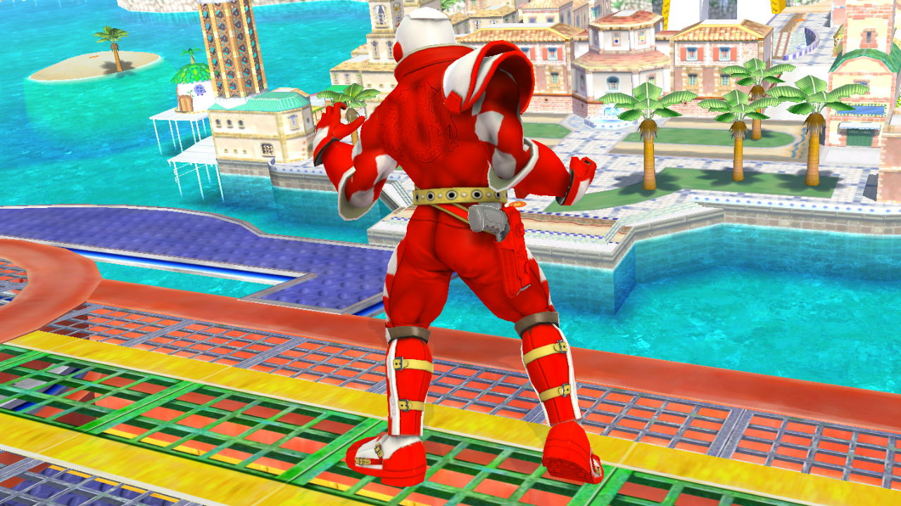 Red Ranger Falcon (Helmet Tex ID and UI) [Super Smash Bros. (Wii U)] [Mods]