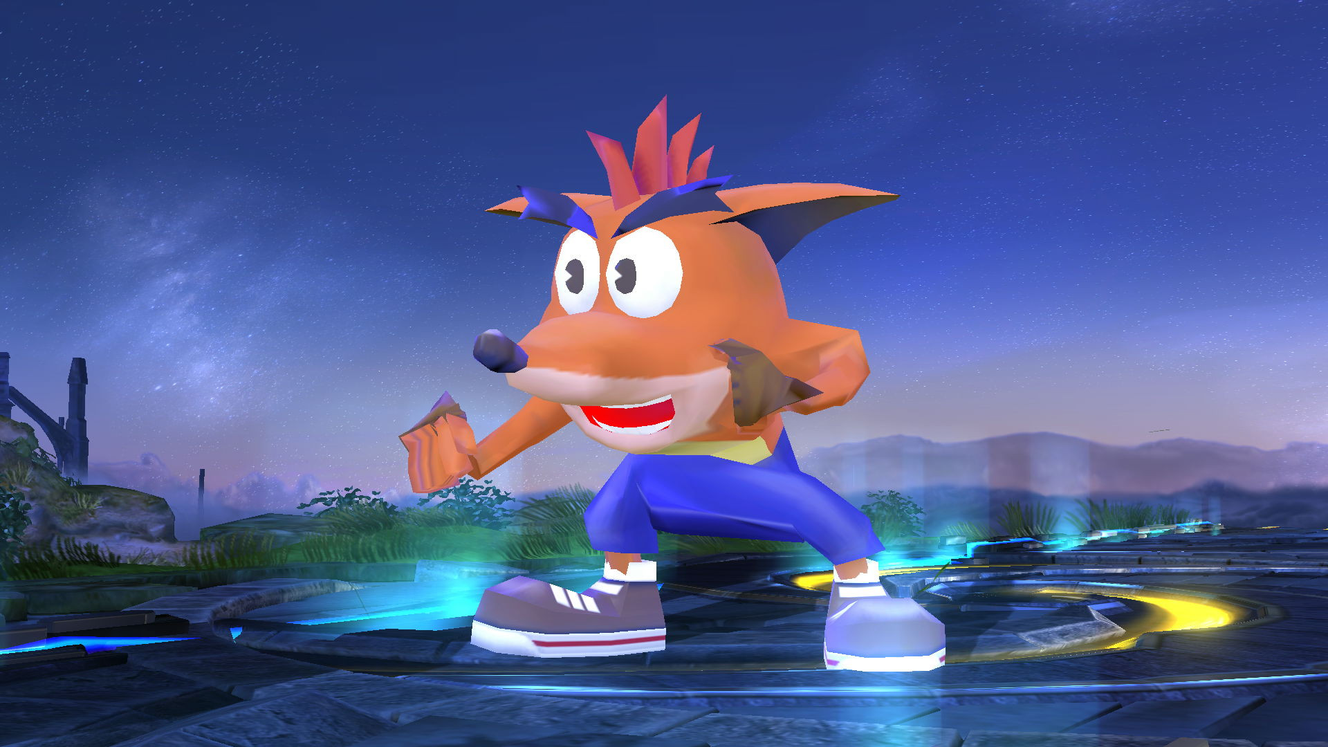 Japanese Crash Bandicoot [Super Smash Bros. (Wii U)] [Mods]