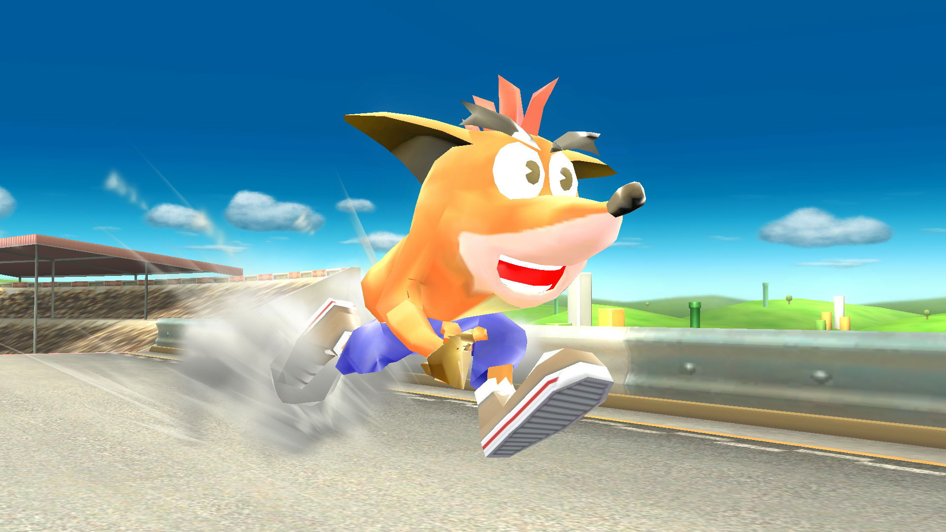 Japanese Crash Bandicoot [Super Smash Bros. (Wii U)] [Mods]