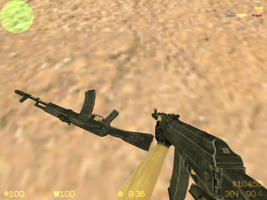 Contract Wars AK-74 [Counter-Strike 1.6] [Mods]