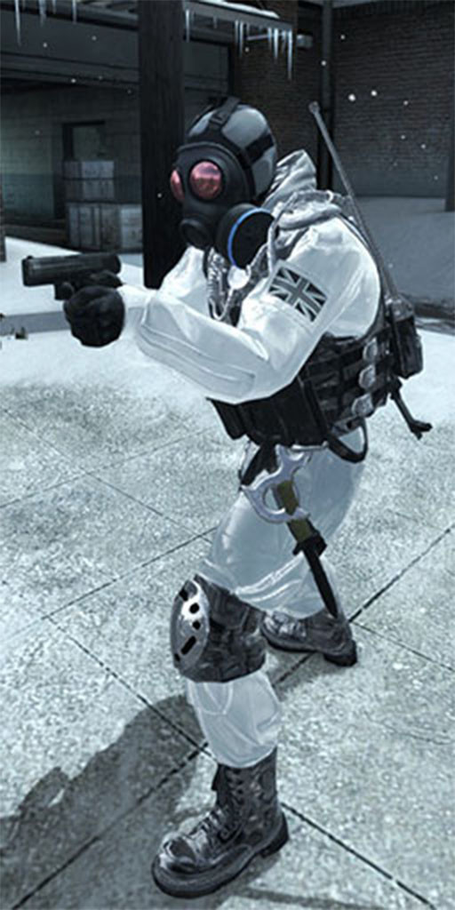 New SAS White reskin