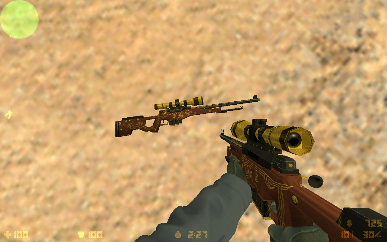 AWP Goldenly on Gooseman's (CSGO) AWP [CounterStrike 1.6] [Mods]