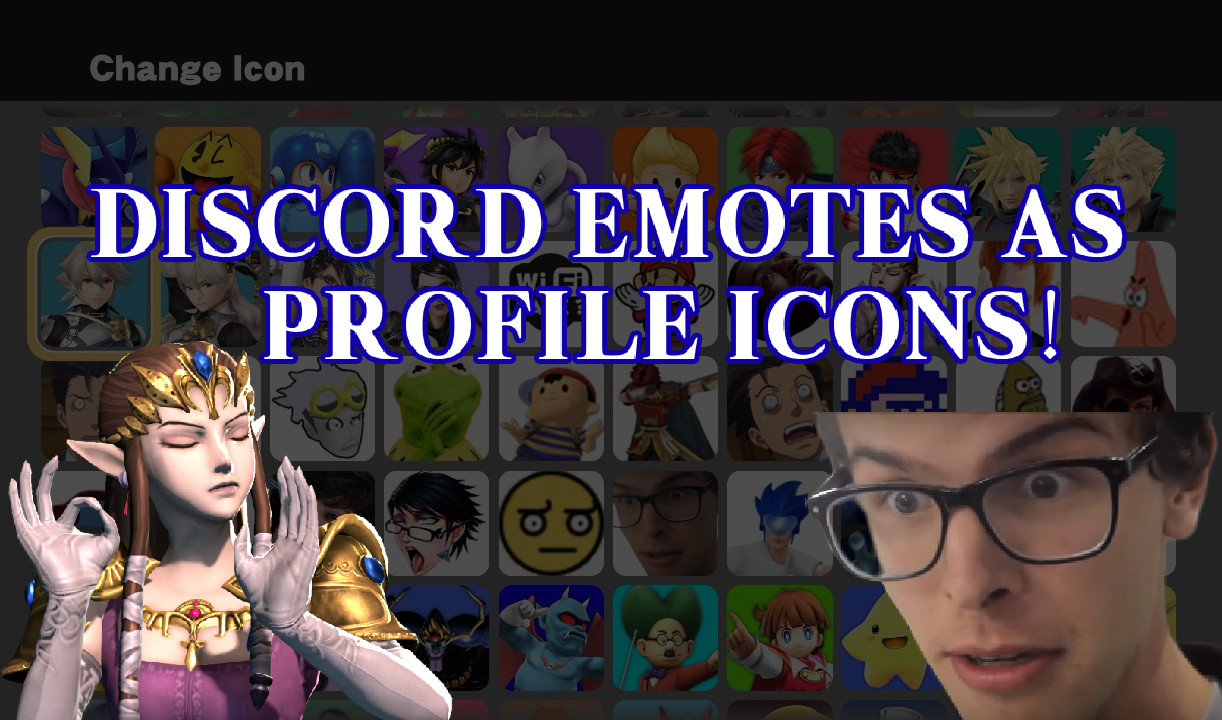 Sm4sh Modding Discord Emotes As Profile Icons Super Smash Bros Wii U Mods